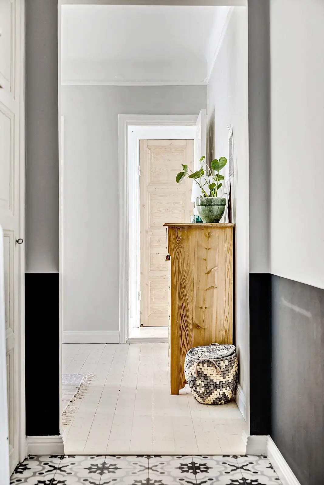 瑞典温馨灰蓝公寓设计-14