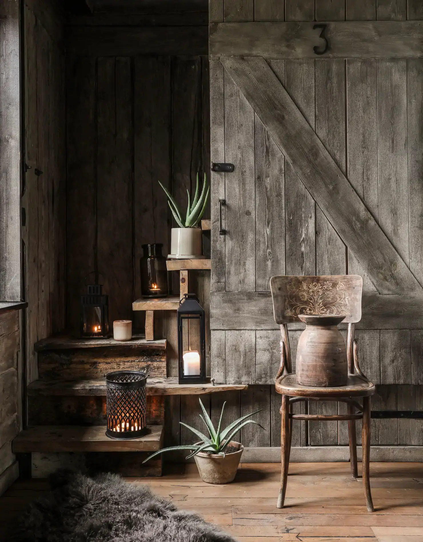 温暖秋日色调 打造瑞典老木屋风情-4