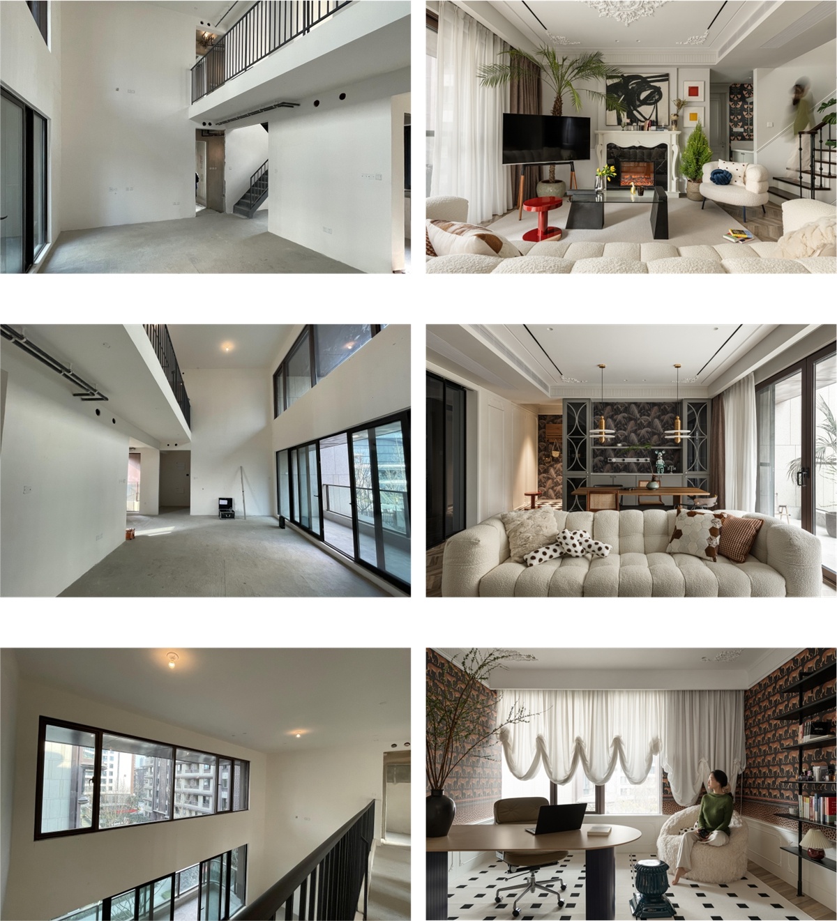 法式混搭住宅设计丨中国成都丨成都宏福樘设计-65