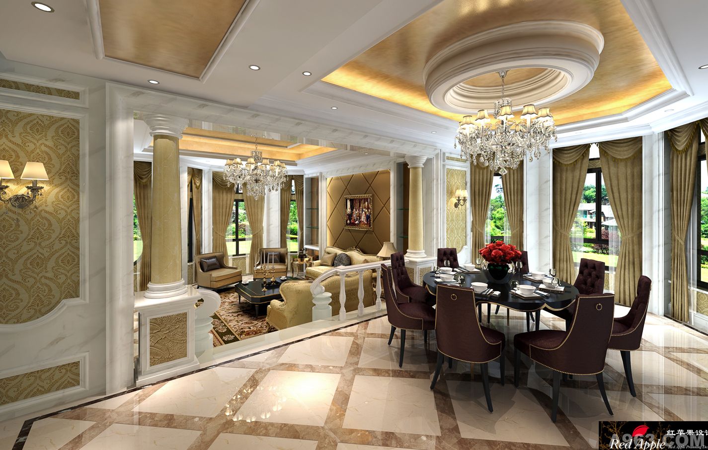 香格里拉欧式奢华别墅-5