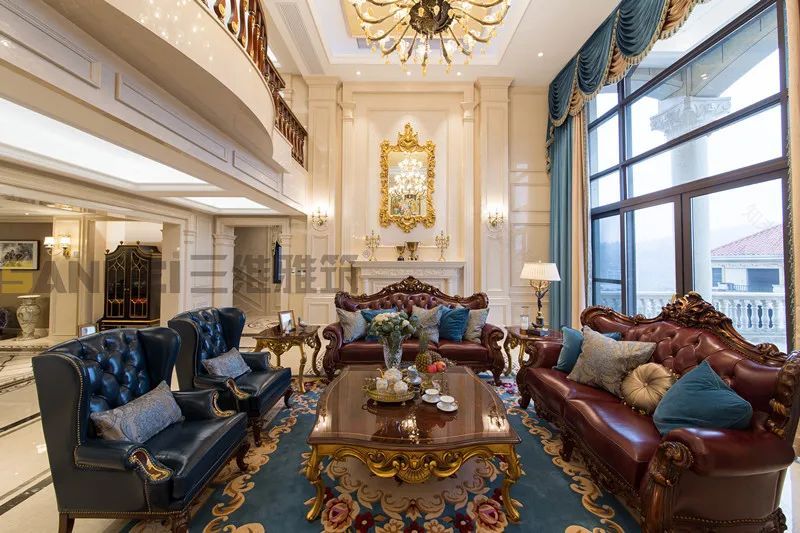 别墅挑空客厅设计,让空间更明亮开阔-13