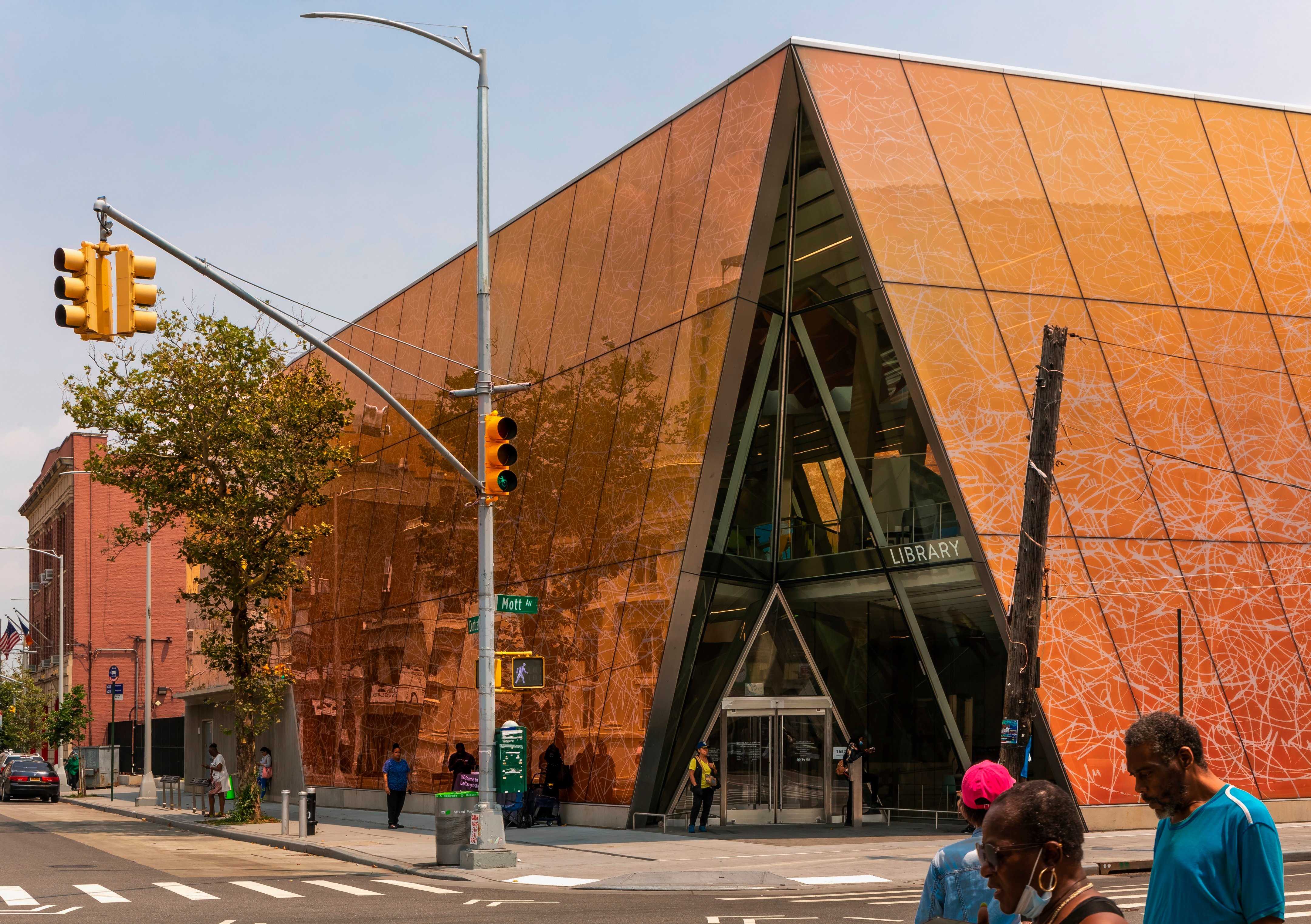 法拉盛图书馆丨美国纽约丨Snøhetta-4