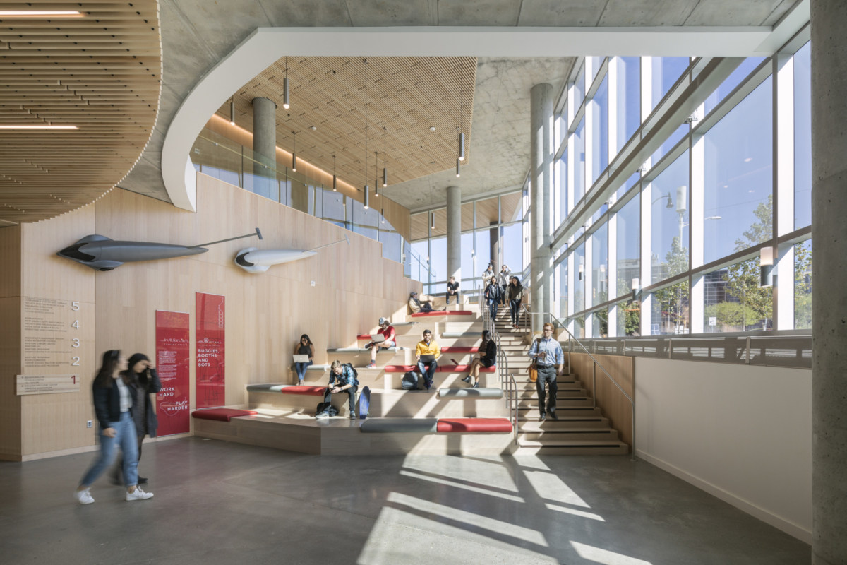 摩尔鲁布尤德尔与文艺复兴 3 建筑师共同打造卡内基梅隆大学商学院大卫·A·特普 quadrangle-13