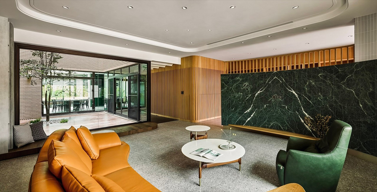 家装设计案例鉴赏——摩登复古感，玩味混搭经典美学-1