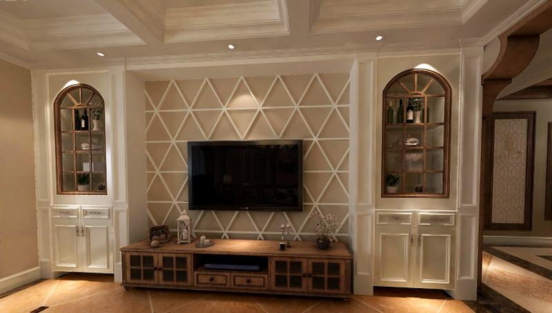 恒大华府180平美式精致家居设计-10