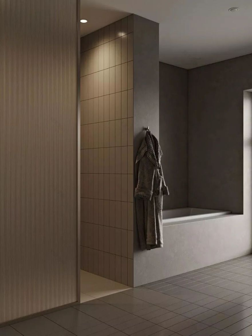 极简主义美学,打造低奢复古空间-16