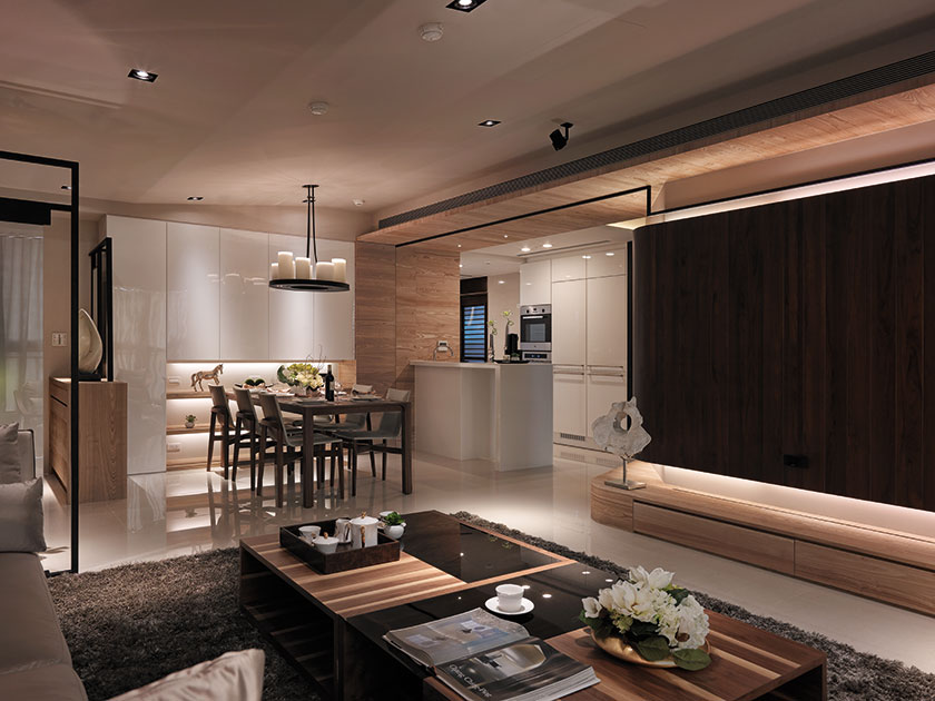 温暖木调打造舒适养生家居-14