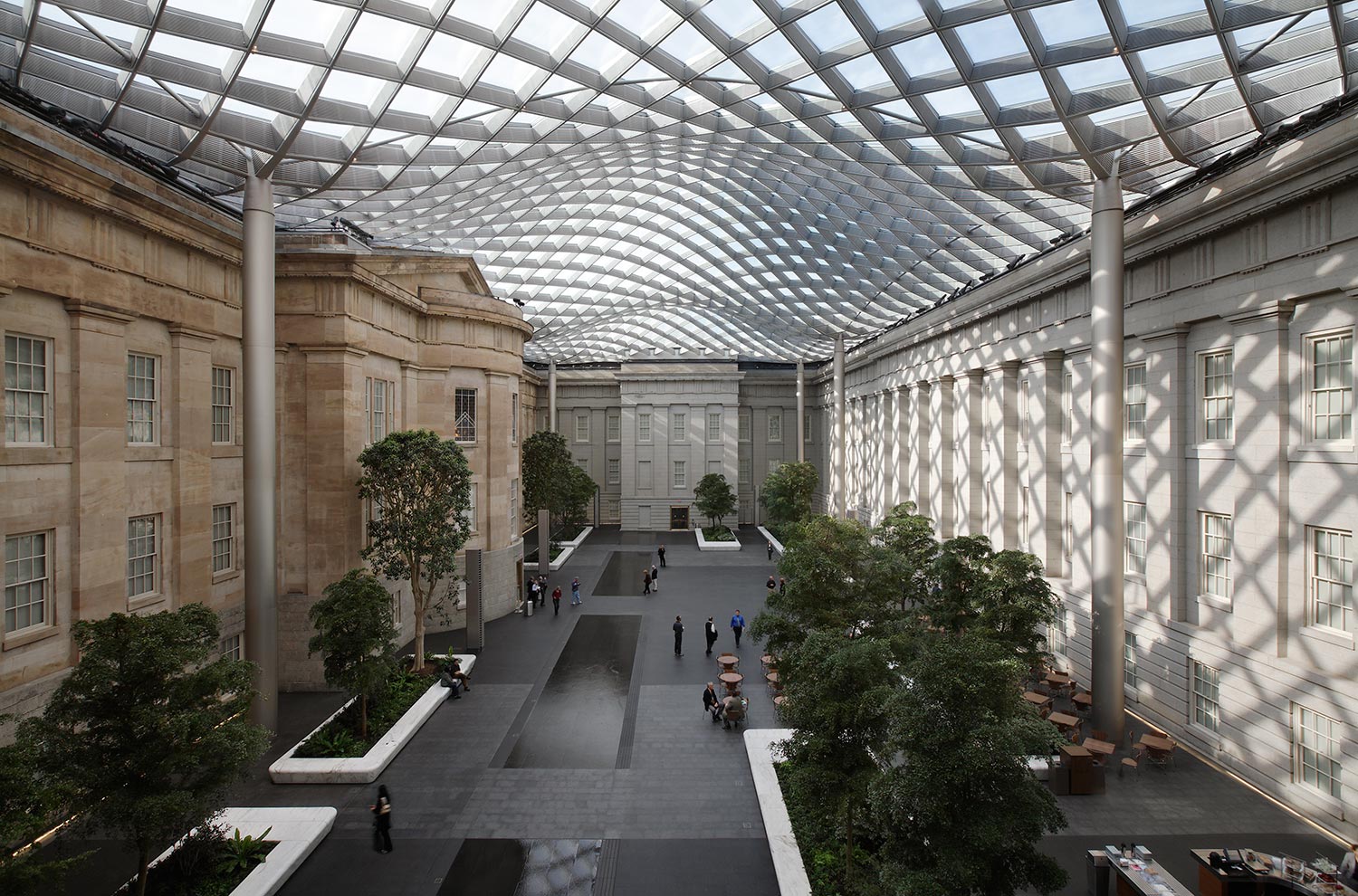 罗伯特和阿琳·科戈德庭院景观设计丨美国华盛顿丨Foster + Partners-2