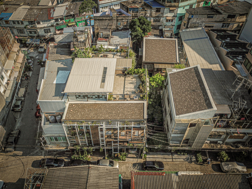 泰国曼谷塔姆尼旅舍丨POD Architects-30