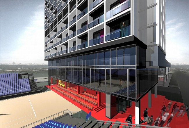 Дом трибуна(可意译为“看台住宅”)丨俄罗斯莫斯科丨ТПО «Резерв»-25