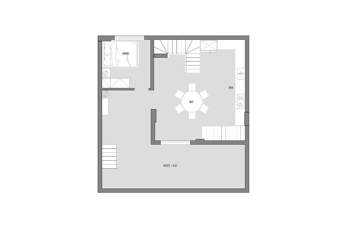 户型改造打造舒适家居，设计师巧妙解决采光与空间问题-3