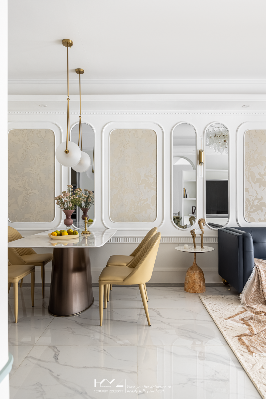 花漾美作 · 左岸 · 浪漫法式风格装修设计丨中国南京丨花漾美作·空间设计-28