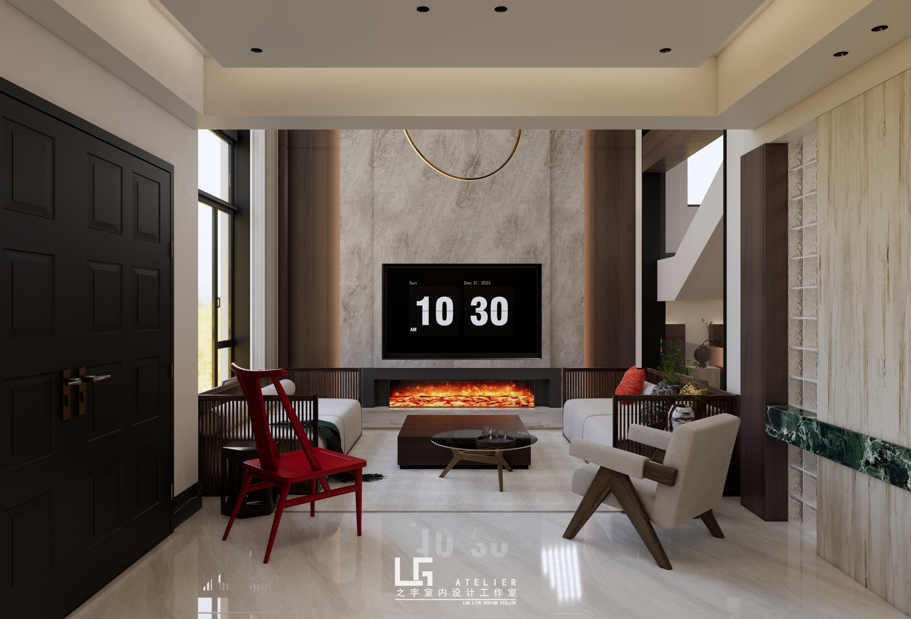 当东方遇上西方,自建房的“混血美学”丨中国杭州丨之宇设计-8