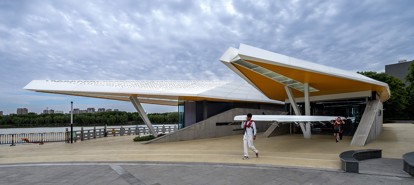 平湖市北东湖赛艇俱乐部丨中国浙江丨筑境设计-17