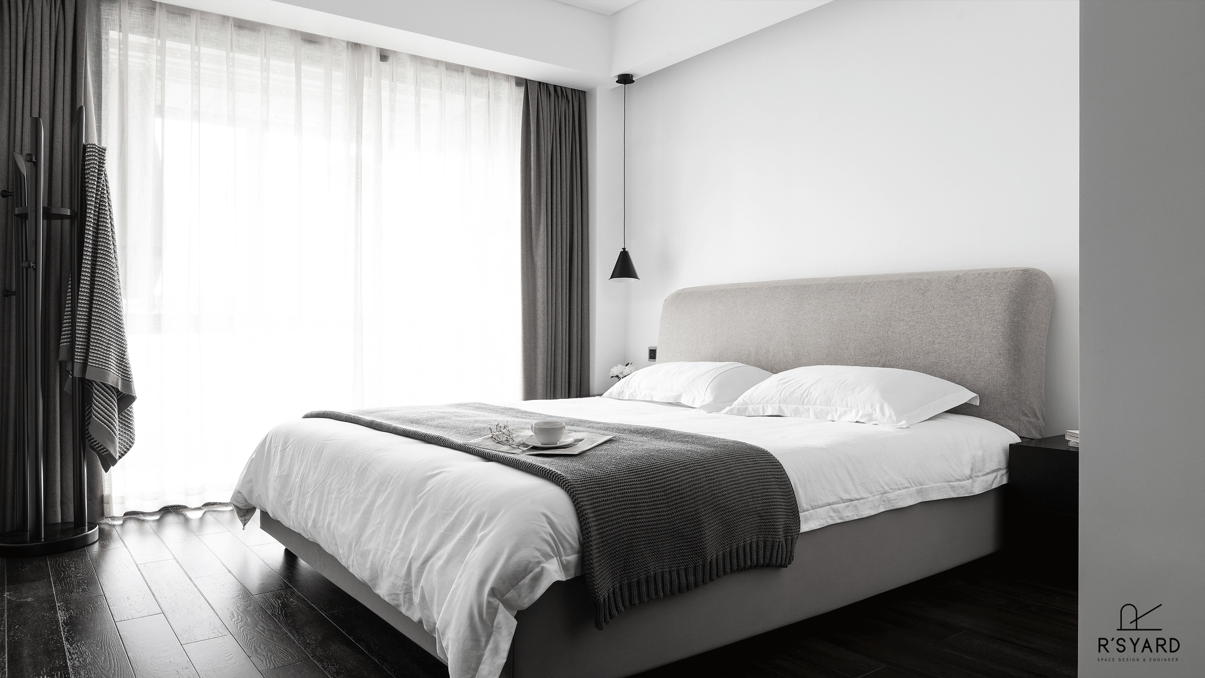 我喜欢的家,是黑白调 | R'sYard缪茹空间设计-56