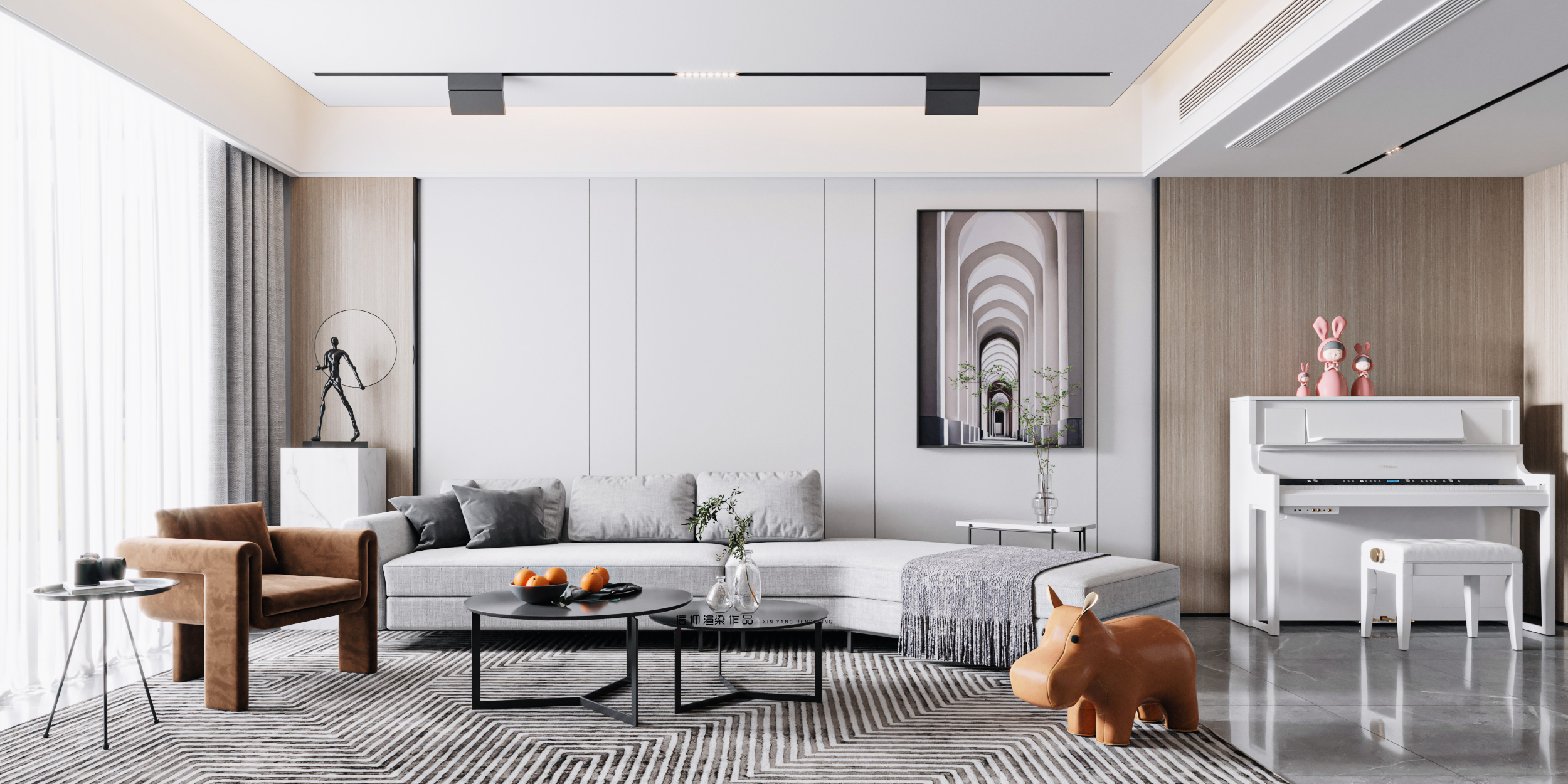 简约现代客厅设计 诠释宜居美学-2