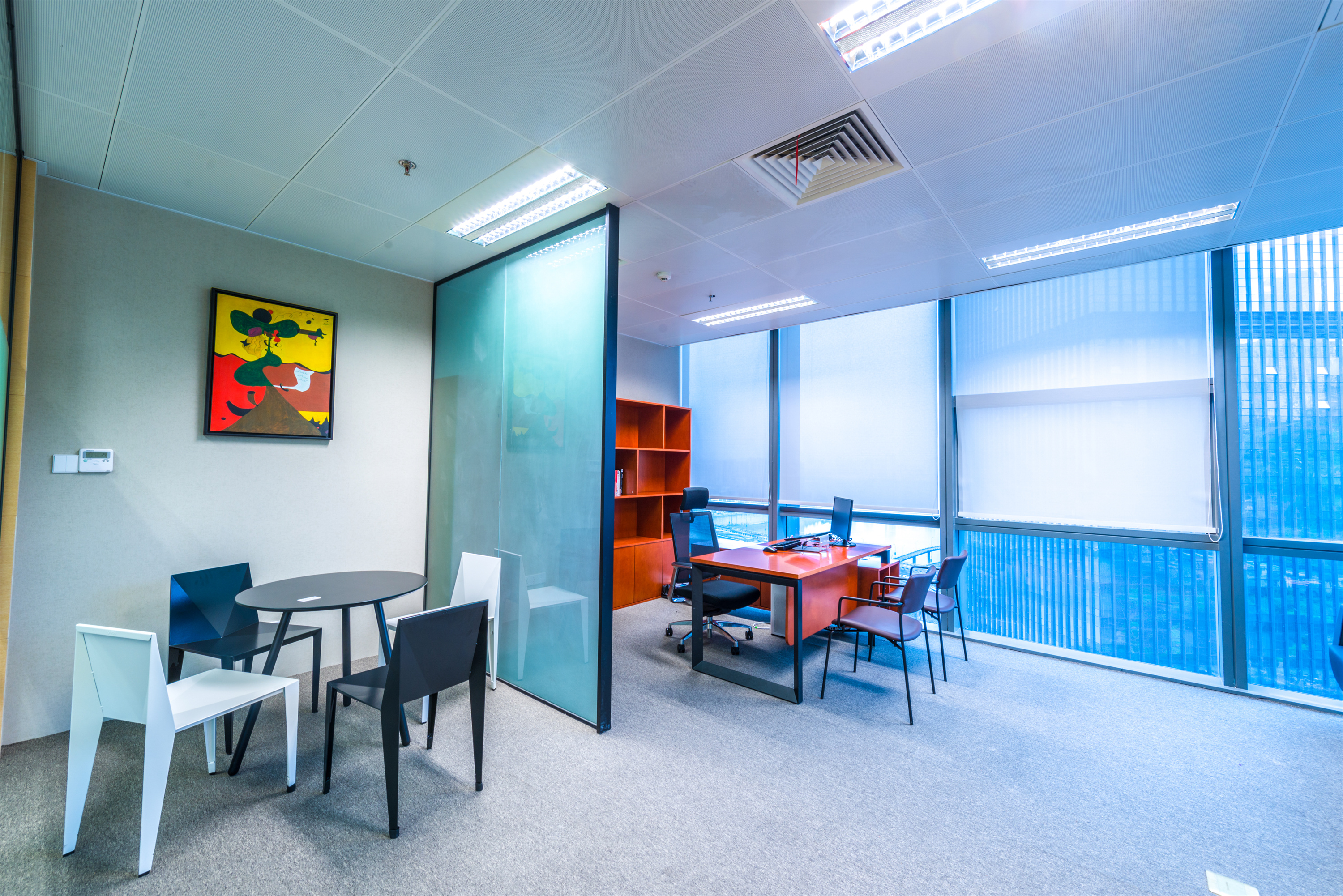 重庆移动金融办公空间丨中国重庆丨重庆派派全案设计公司-11