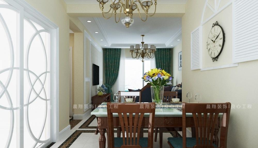 欧式风格三居室设计 | 温馨舒适，色彩搭配巧妙-0