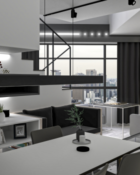 公寓楼（注：Casa bloc可能是不太常见的组合，casa在西班牙语等语言中有房子、家的意思，bloc可能指block，组合起来可理解为公寓楼这种建筑形式，但需结合具体语境判断 ） 丨Yizhe Zhu,Ana Ramos