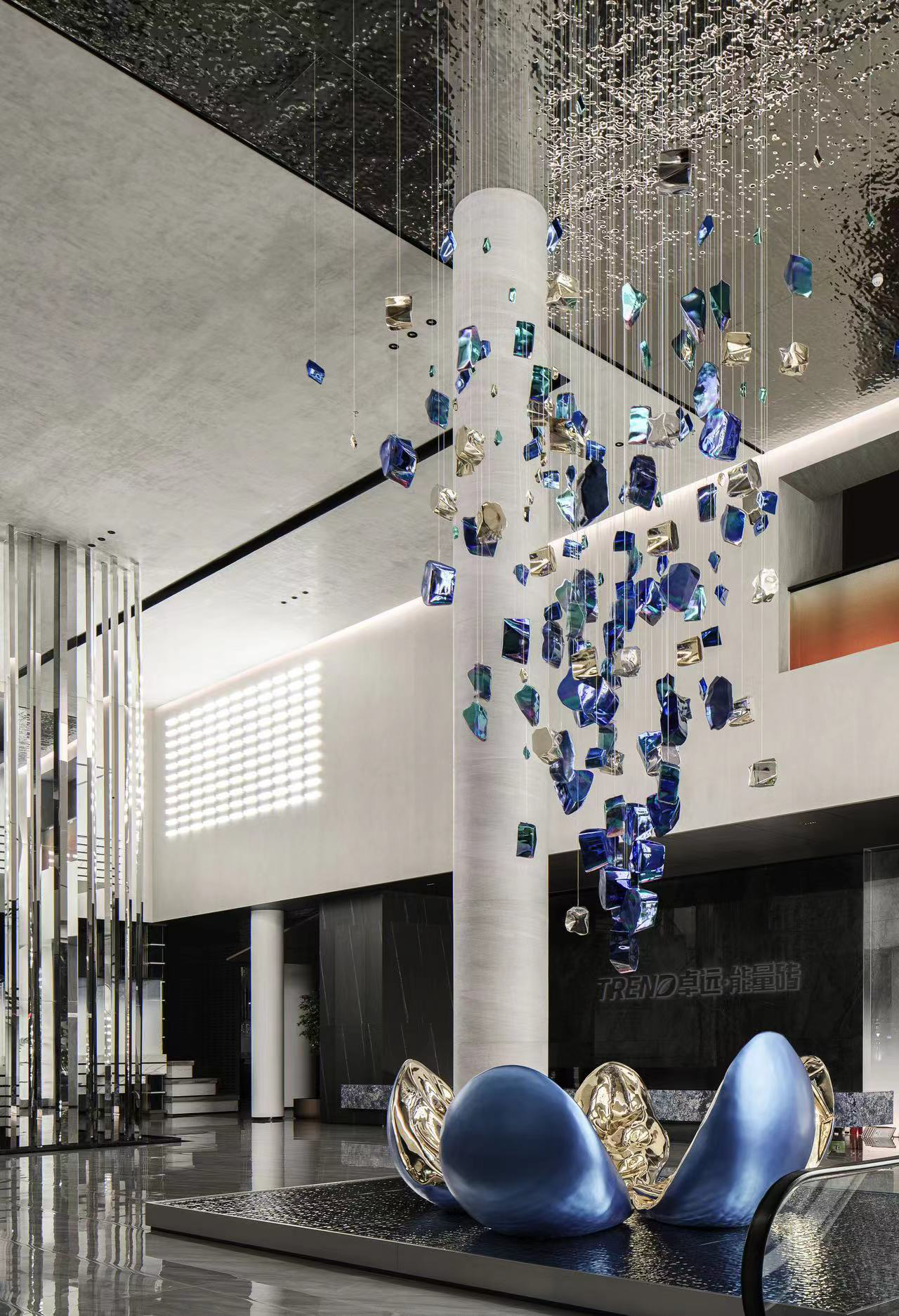 佛山卓远·能量砖总部展厅丨中国佛山-17