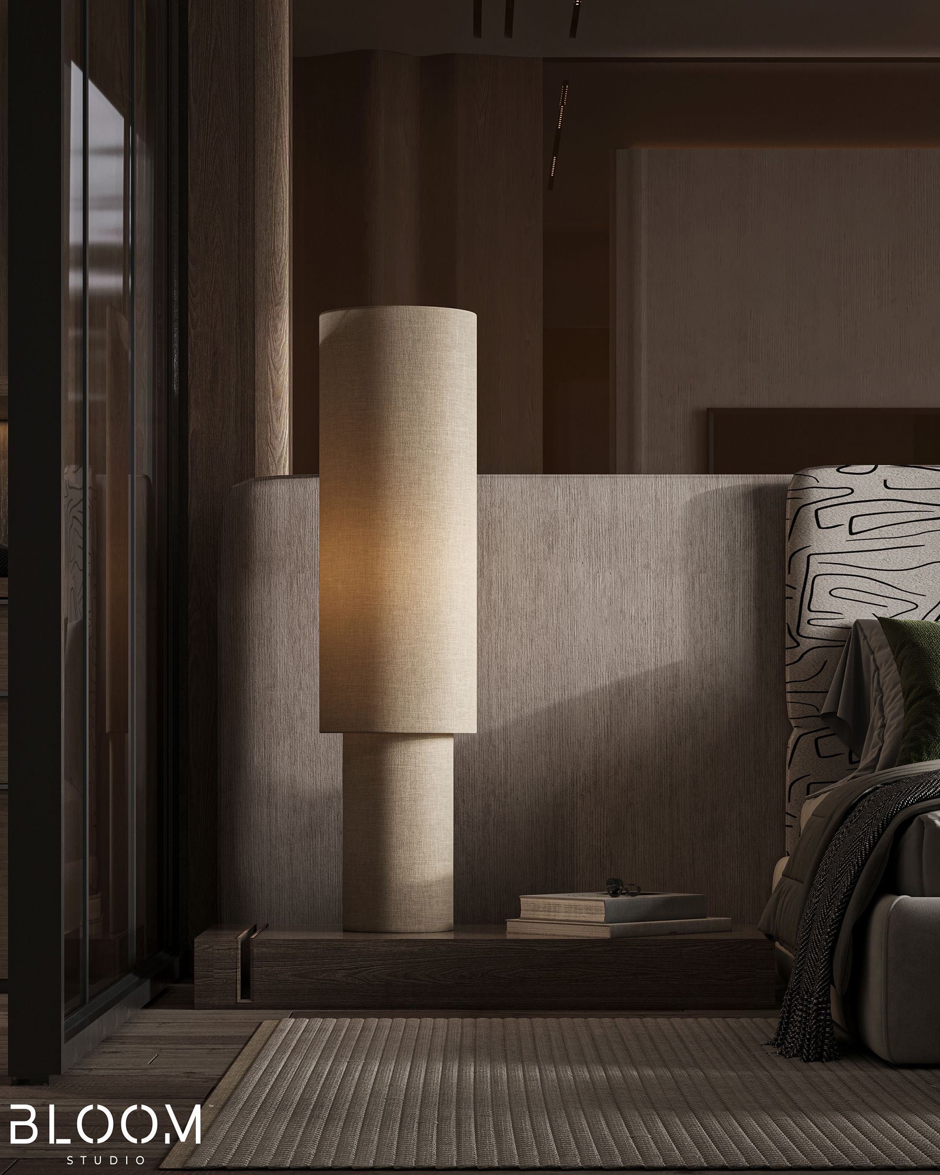 主卧室丨沙特阿拉伯丨Bloom Studio-13