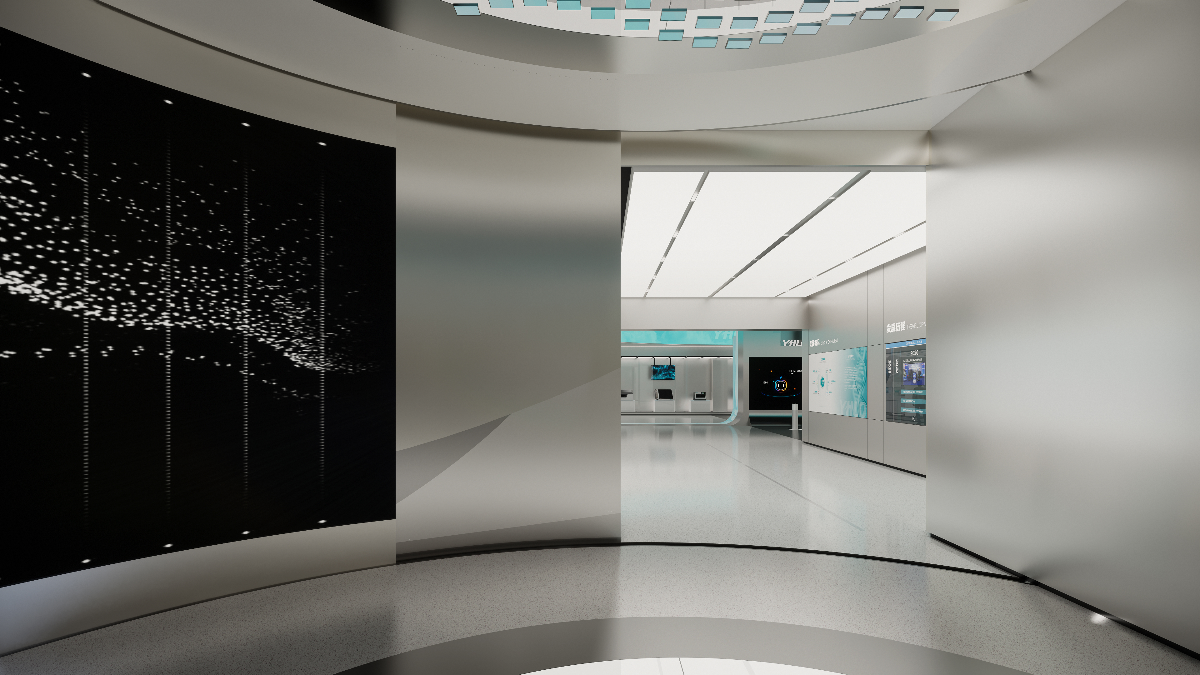 亚辉龙企业展厅空间设计方案-4