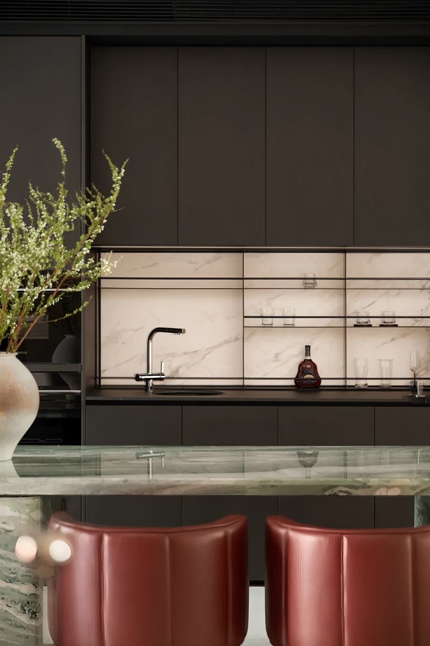 杭州富春壹号院660m²• 归于自在|品冠设计丨中国杭州-7