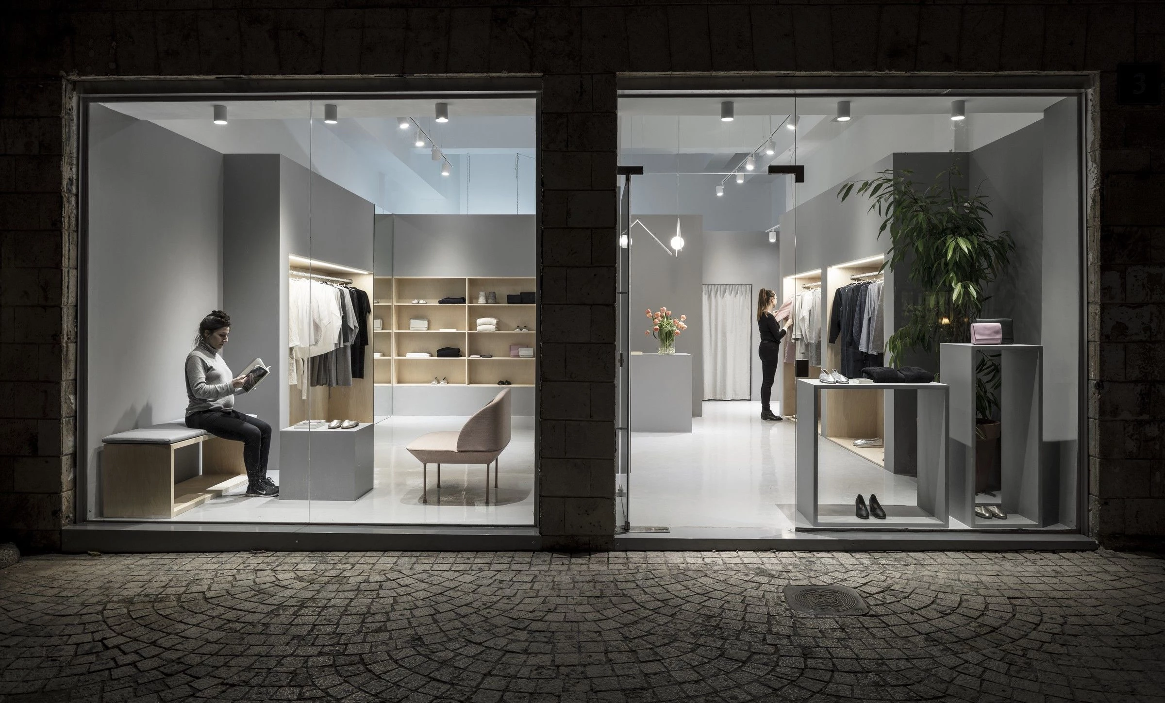 极简线条,温馨氛围——特拉维夫 KAV 时尚工作室-10