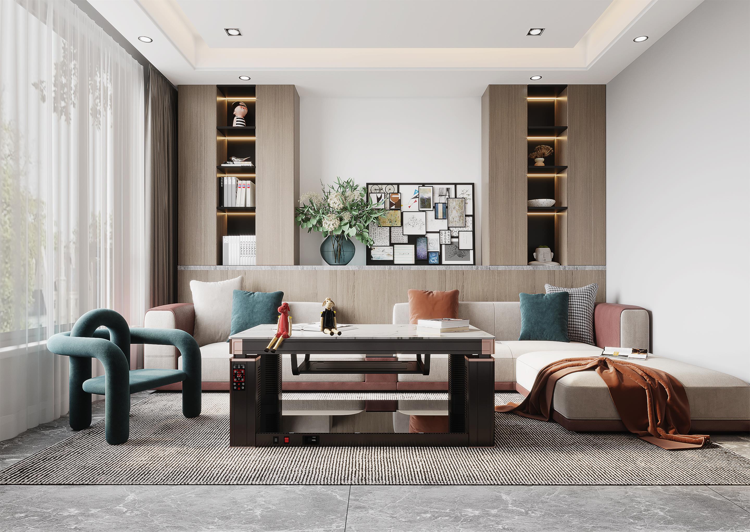 现代惊喜,优雅自宅-6