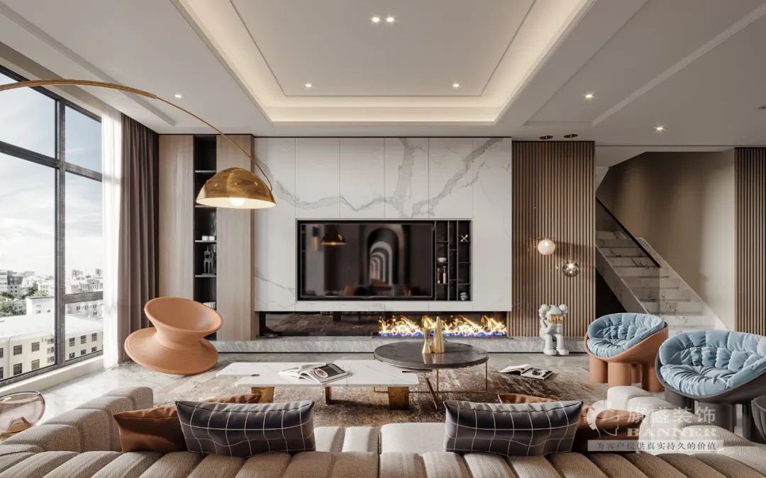 科为城墅现代轻奢叠墅丨旗盛-4