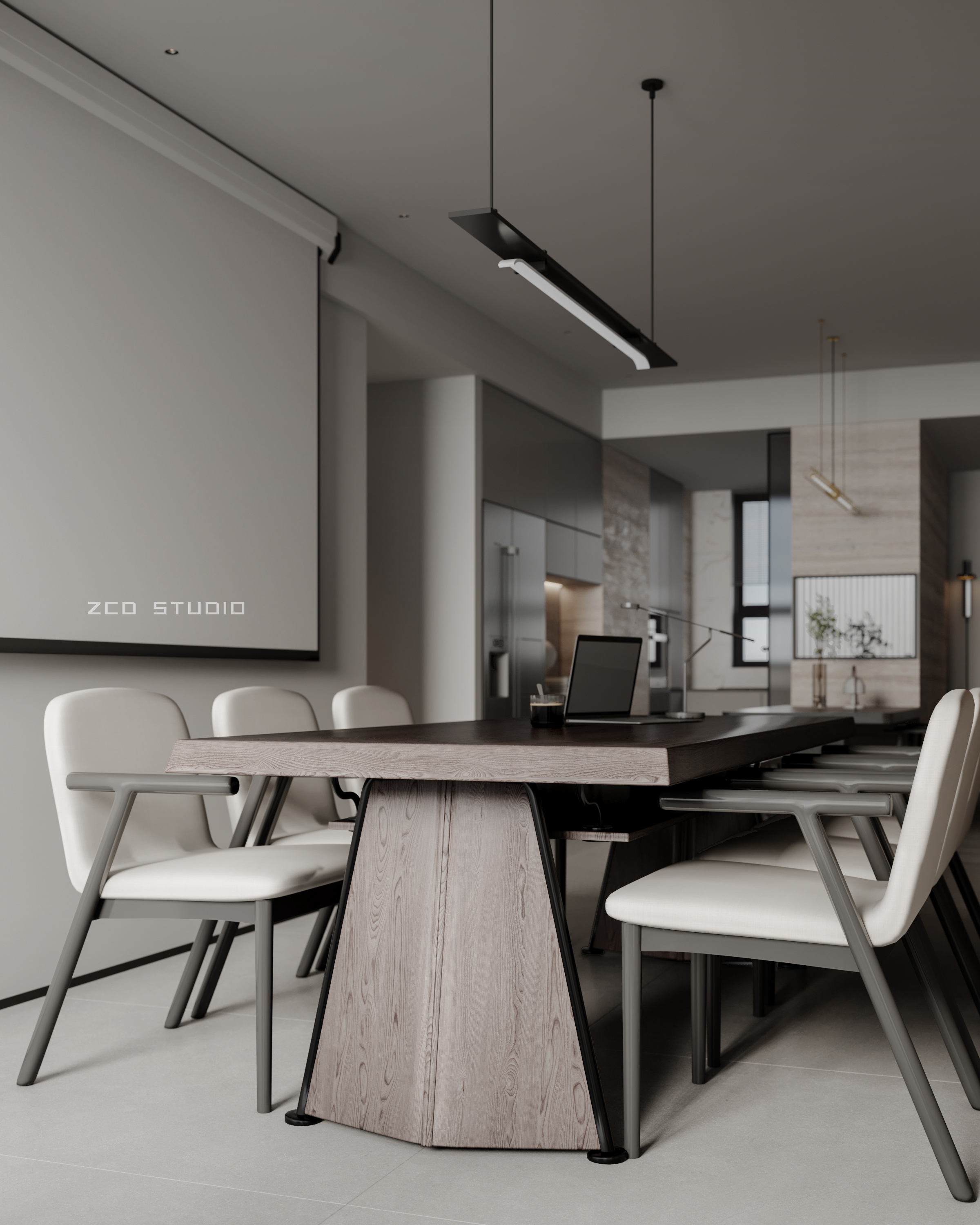 融合自然元素的 3Dmax CR5.2 室内设计案例-15