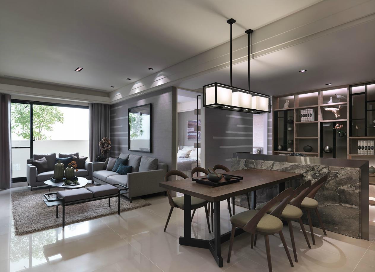 自然展演——东方人文禅风住宅  彩韵设计-0