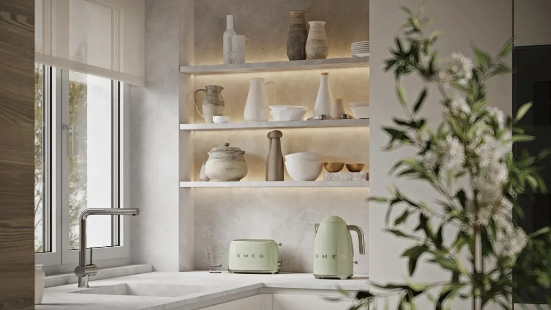 现代原本家居风的住宅-14