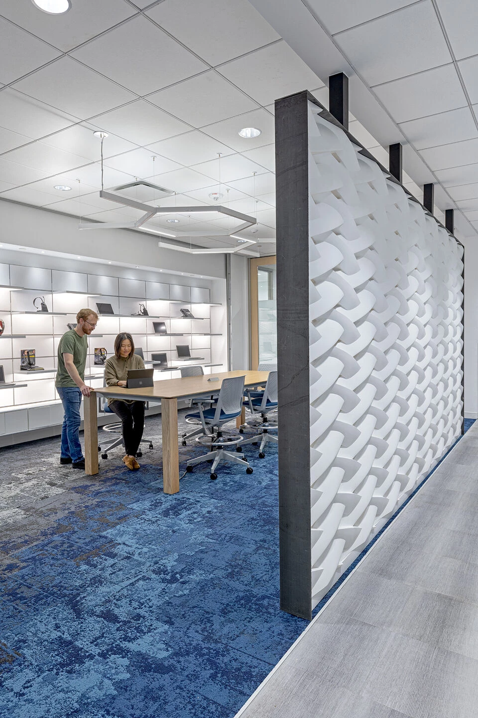 美国杰克逊维尔健康医疗行业保密客户办公室设计-18