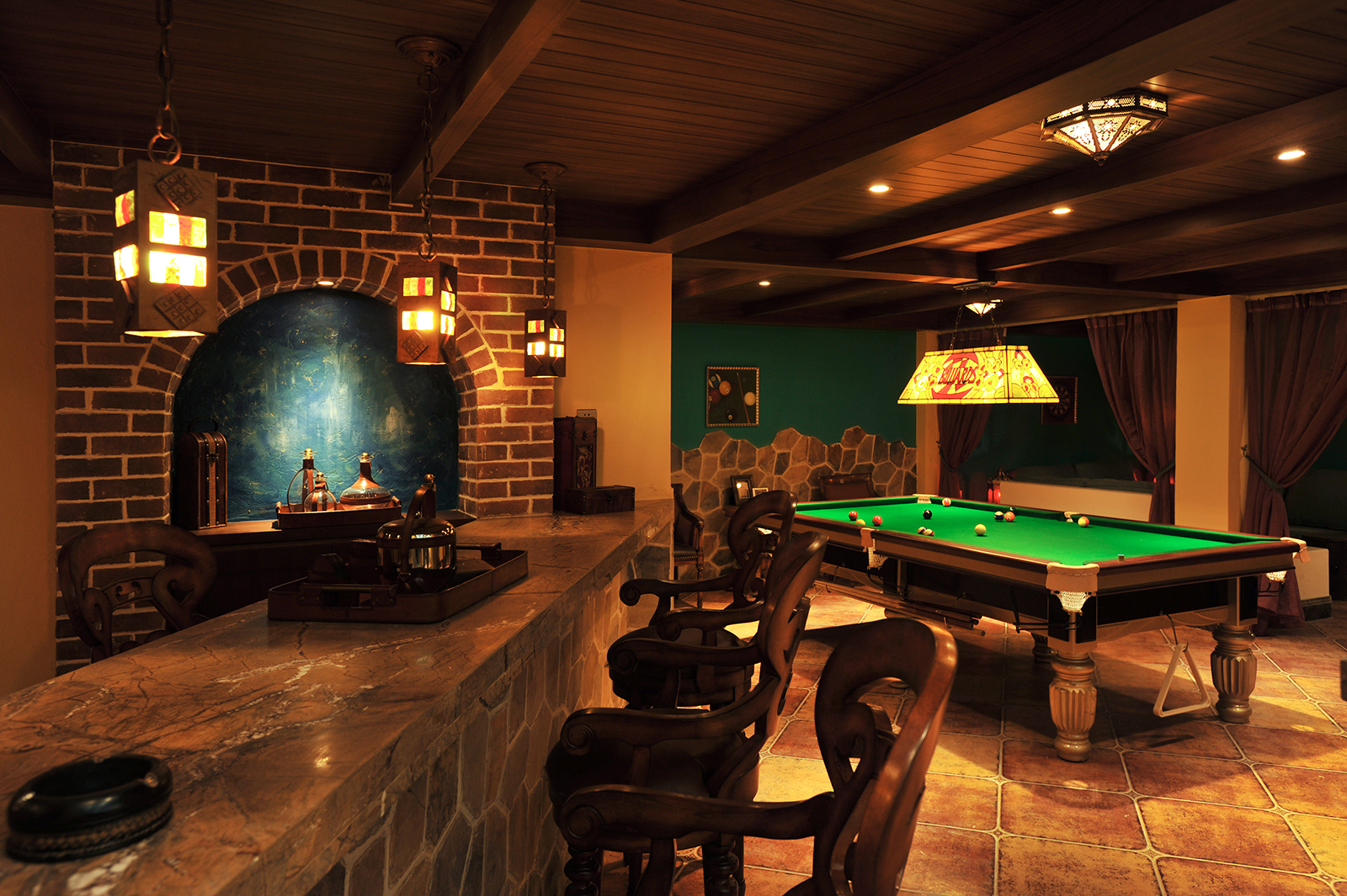 异地打造个性化宫殿，诠释家的温情与艺术-22