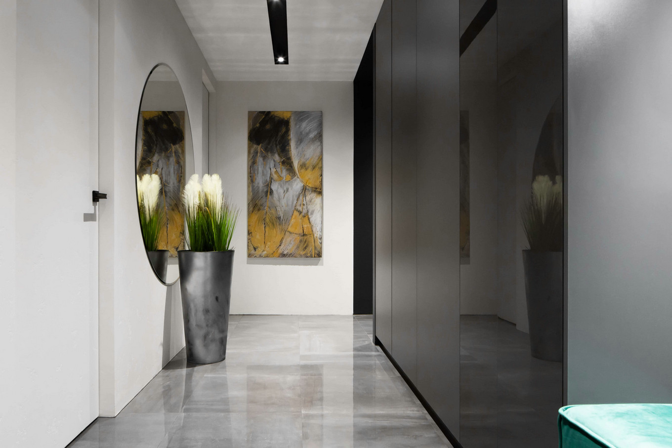 乌克兰 92㎡艺术气息住宅设计-42