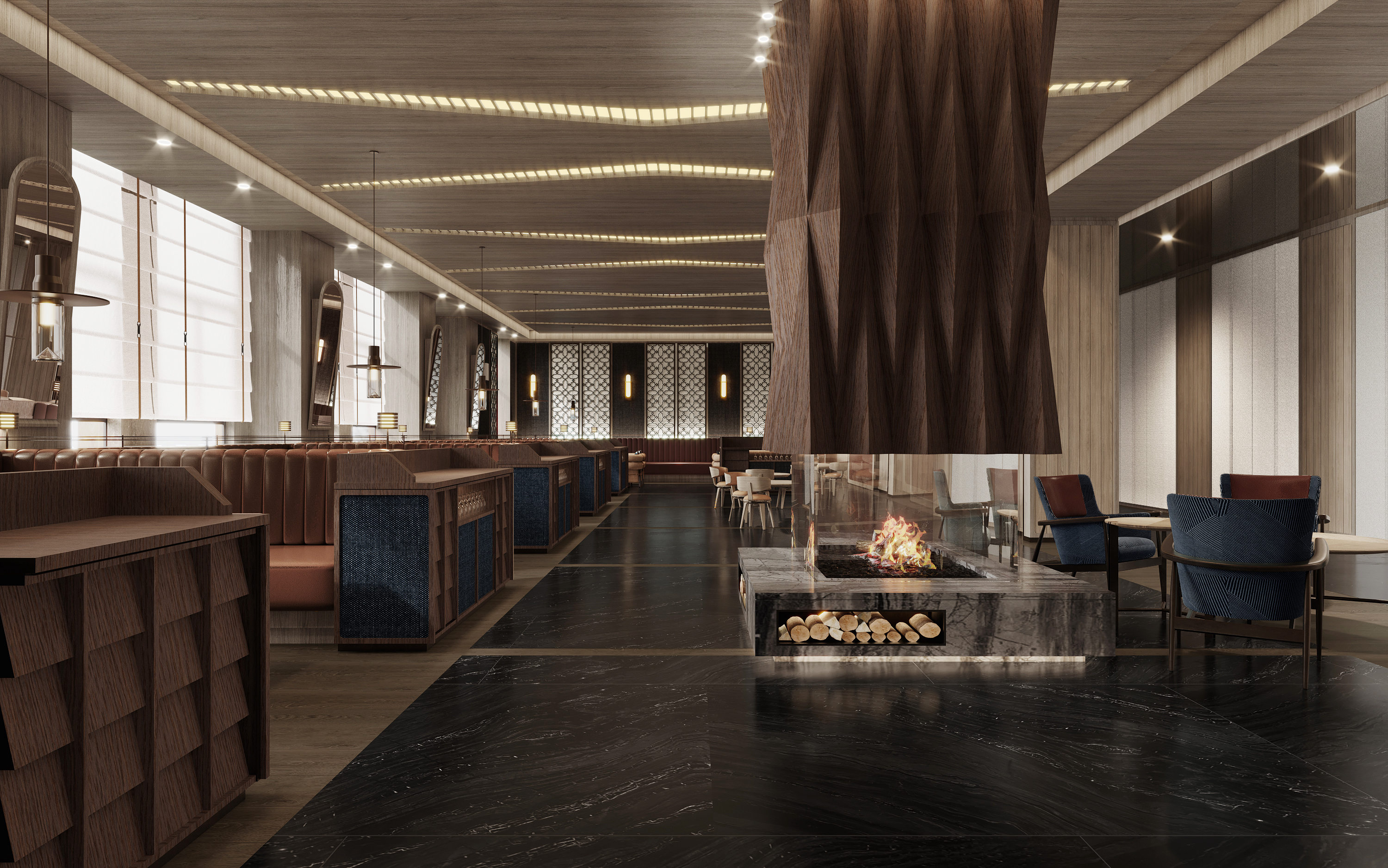 西藏酒店特色餐厅-1