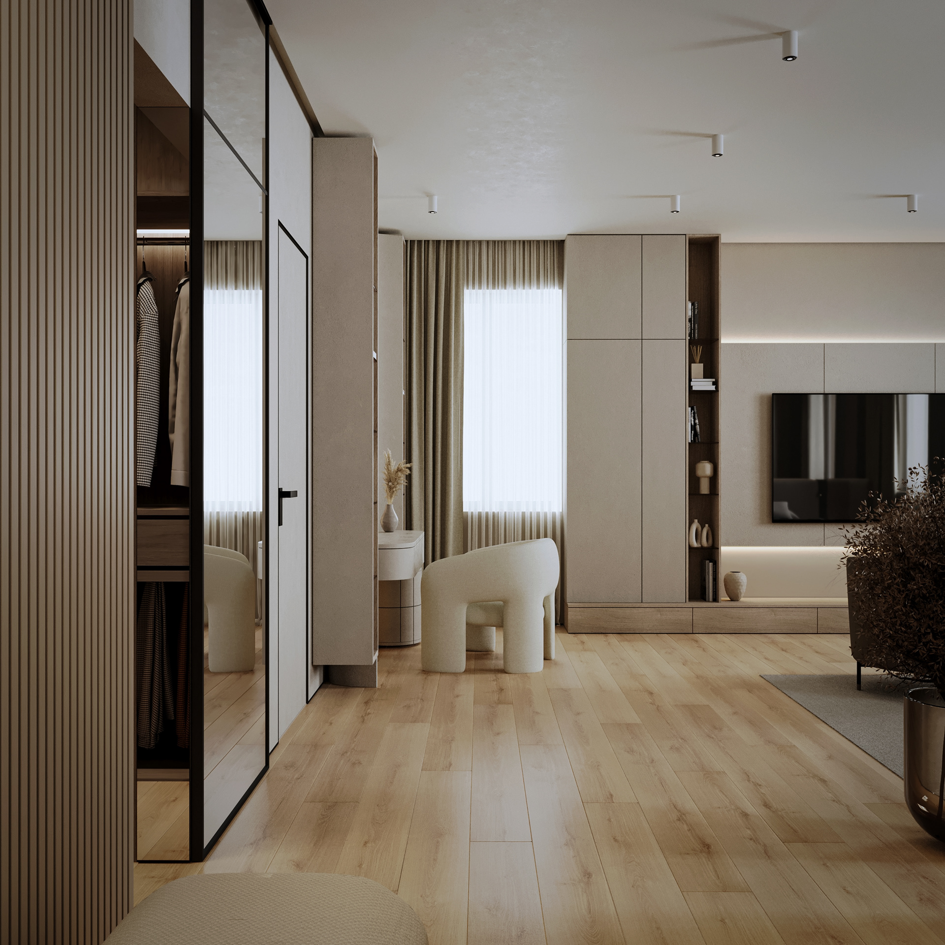 Master Bedroom | Design | Visualization-13