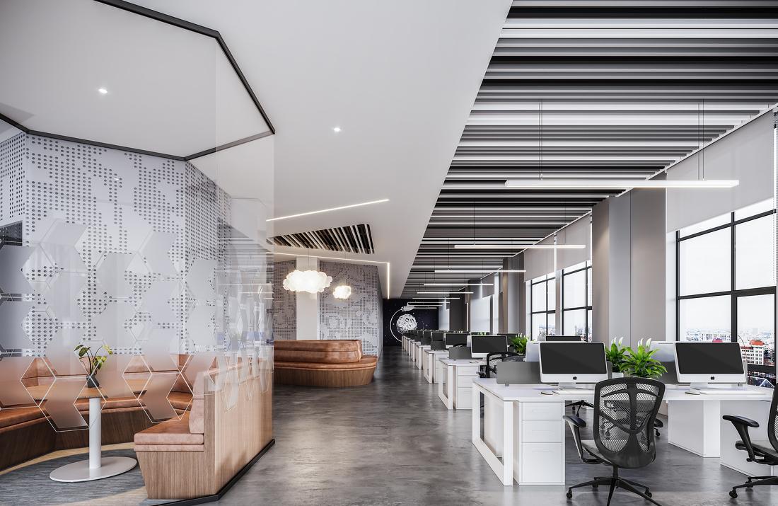 北京互联网公司办公空间设计-2