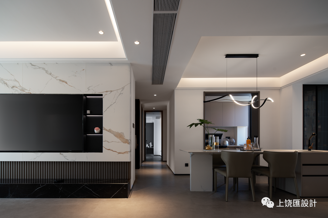 奶油风尚 · 王新涛 135㎡平层空间设计丨中国上饶丨博洛尼全屋定制-2