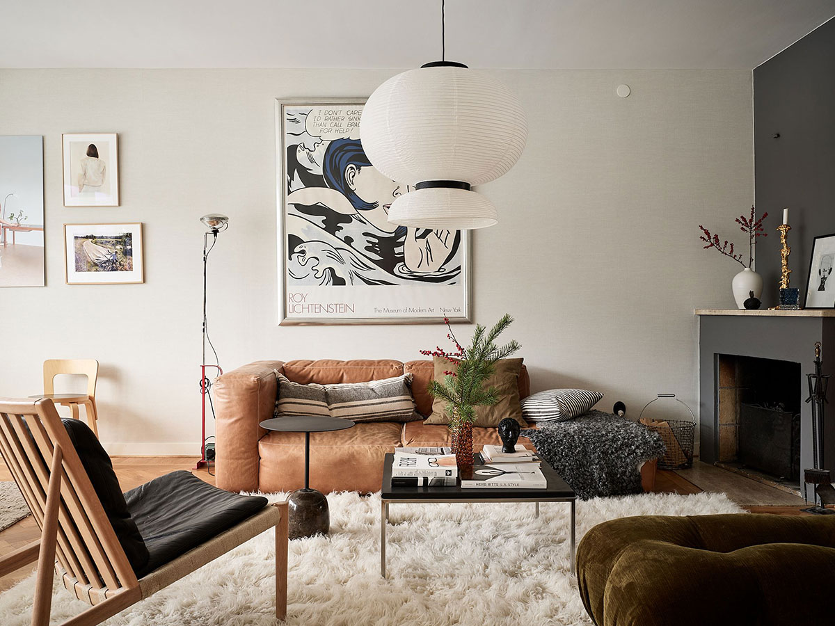 瑞典小镇冬日温馨住宅设计-5