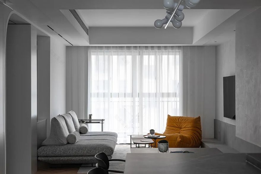 赫设计打造 120㎡现代浪漫空间-13