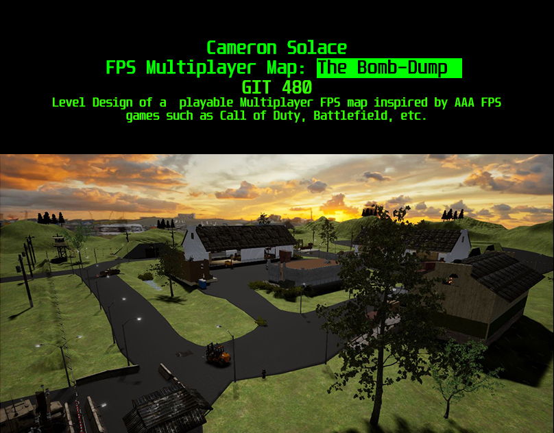 第一人称射击多人地图:炸弹堆放场-0