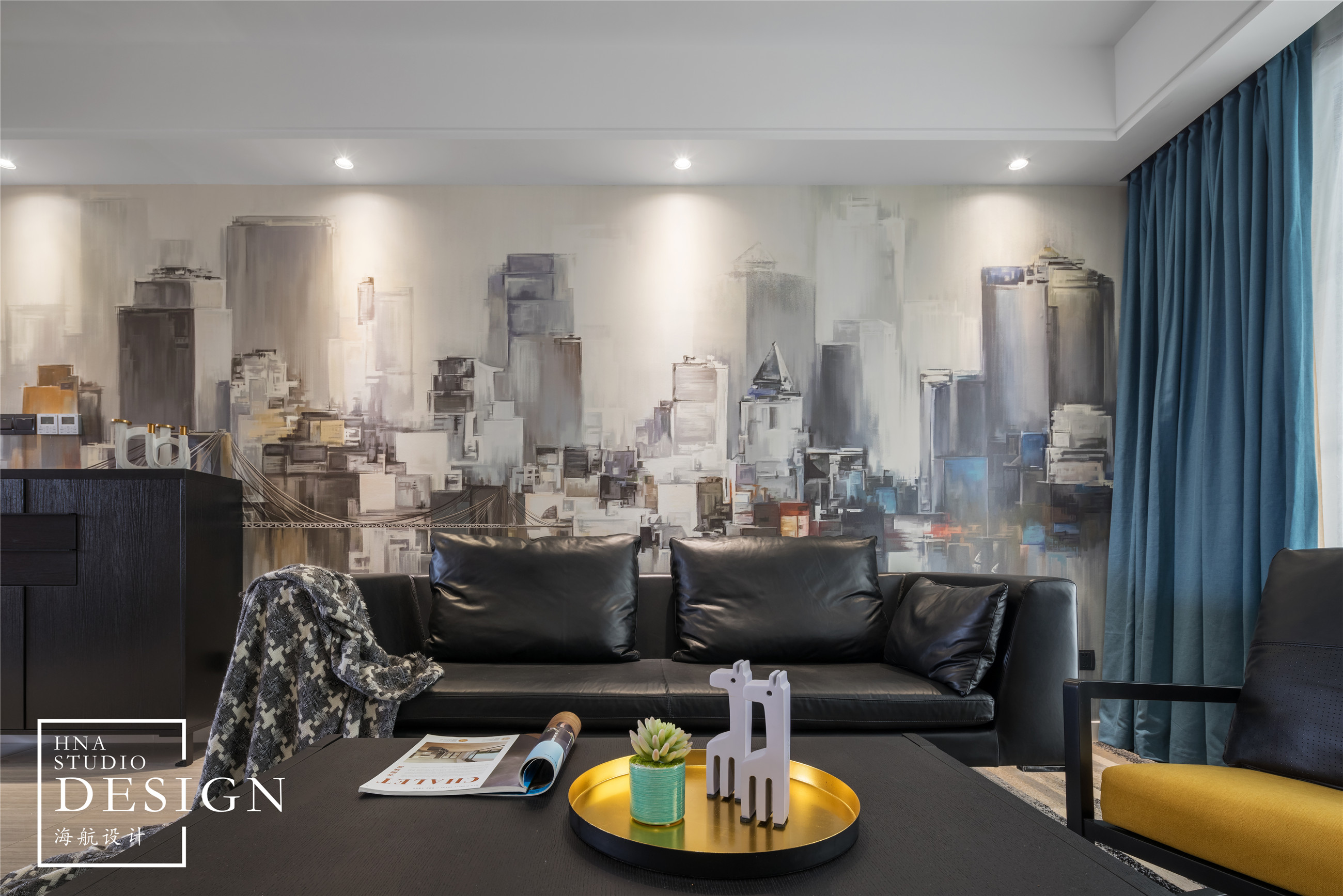 海航设计 | 银河湾第一城◣暖阳◥140平现代风格-12