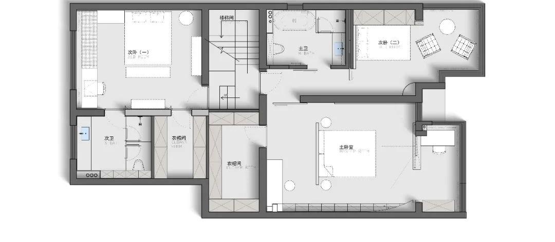 310㎡叠墅的空间解构重塑丨FF DESIGN 费弗空间设计-92