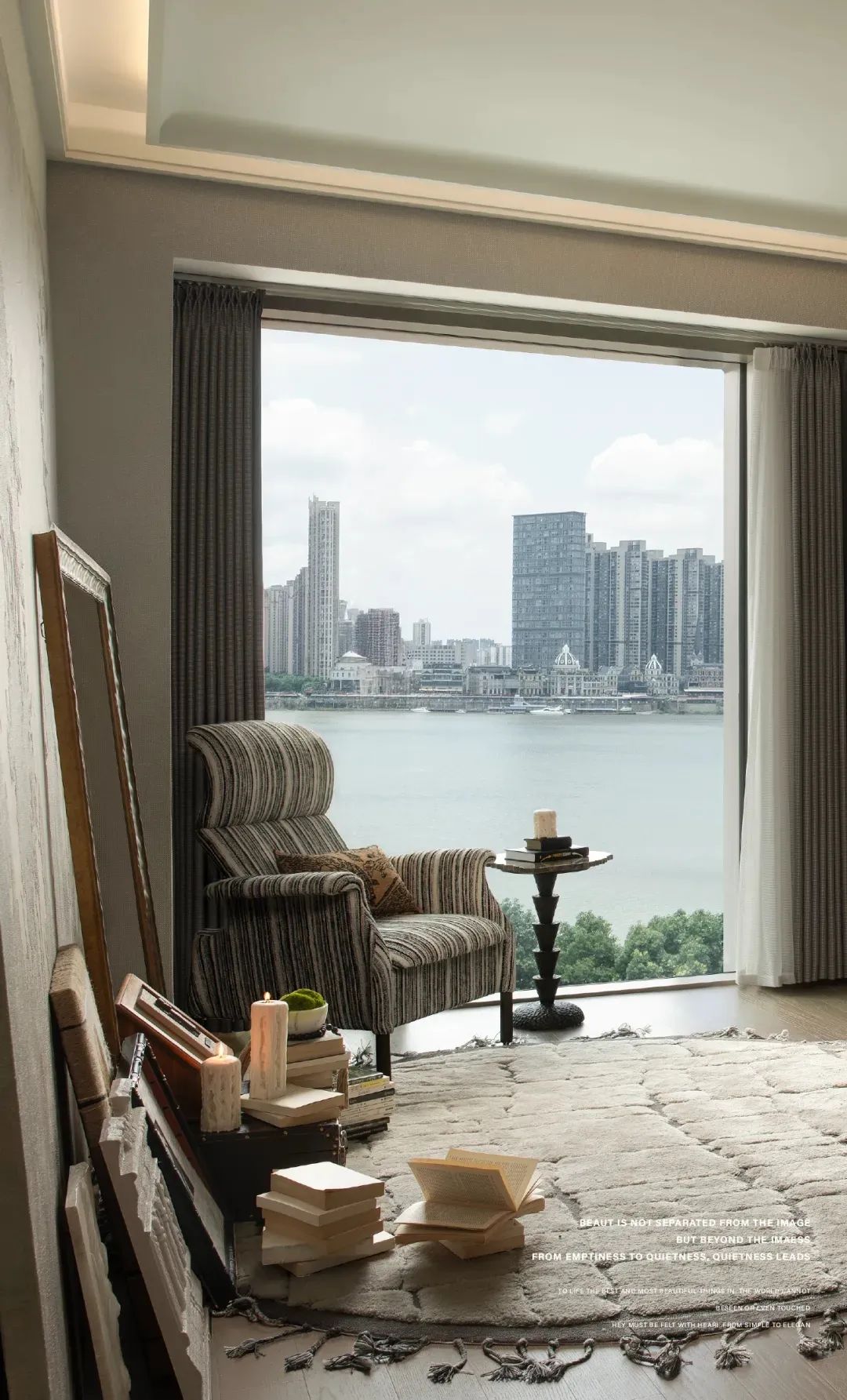 长沙·湘江金茂府249㎡江景大平层丨中国长沙丨软装元禾大千,硬装31设计-29