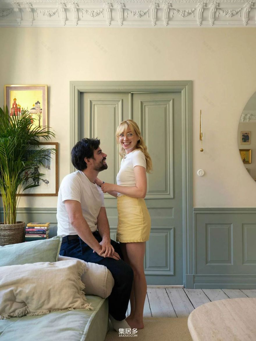 斯德哥尔摩色彩之家丨瑞典斯德哥尔摩丨桑德拉·拜尔和她的丈夫-9