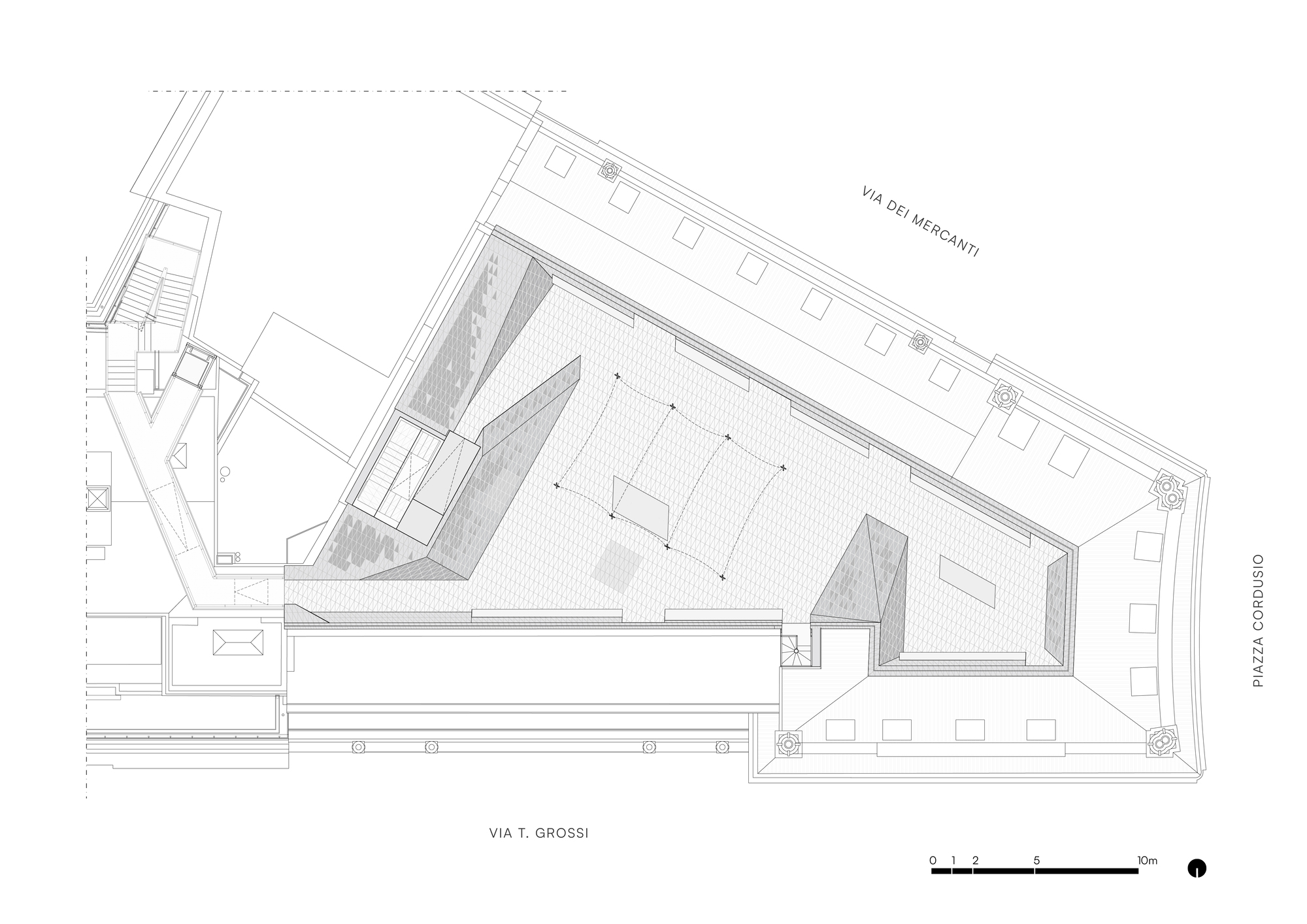 比安德拉高地广场露台丨意大利米兰丨Park Associati-28