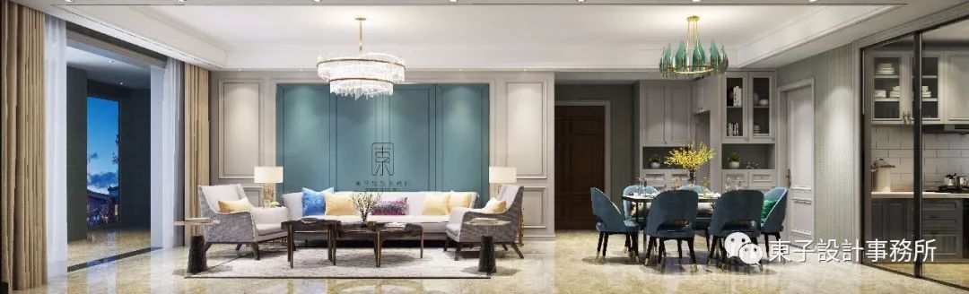 轻奢美式都会风格,打造精致生活空间-19