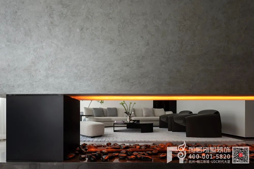 自然诗意·润物无声 · 现代别墅设计丨杭州尚层装饰-10